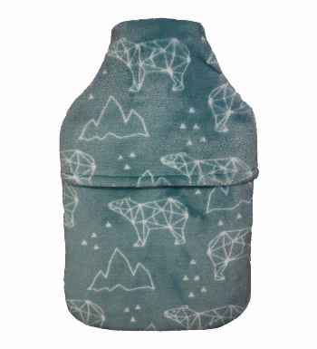 polar bear ice hot water bottle