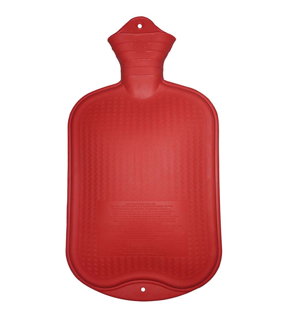 Plasticiser Free Natural Rubber Hot Water Bottle