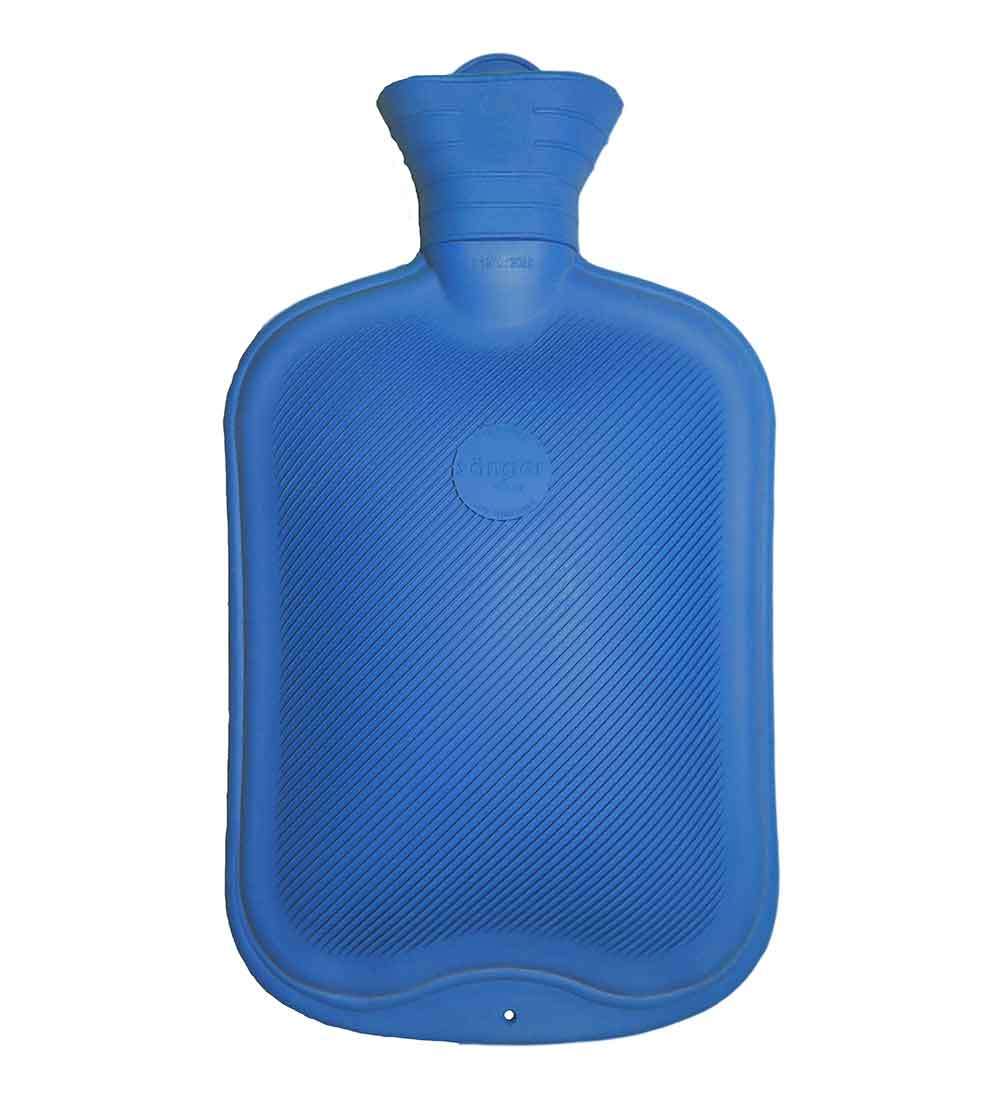 blue Sänger plasticiser free hot water bottle