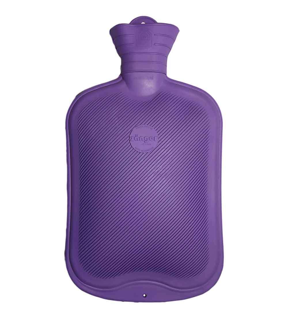 Sänger purple hot water bottle plasticiser free