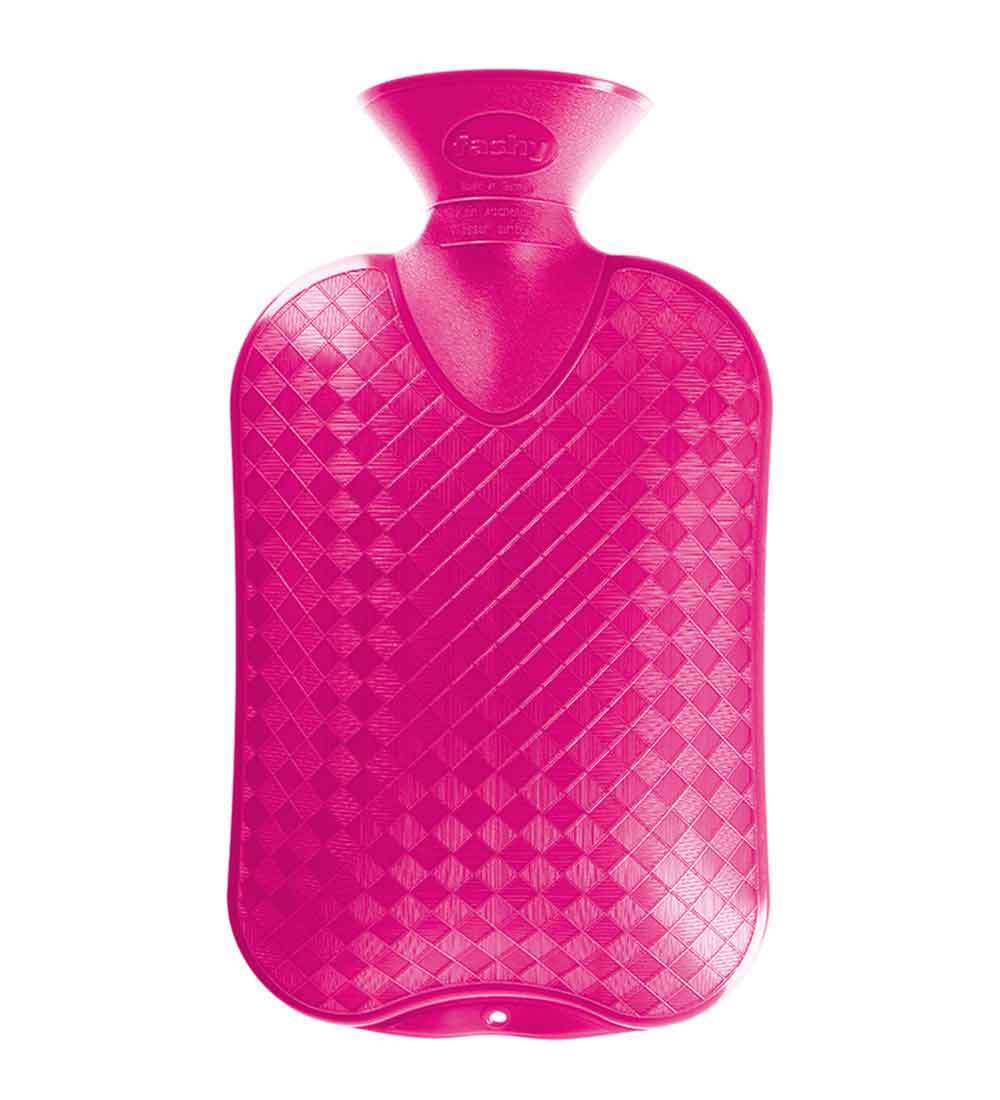raspberry plain hot water bottle