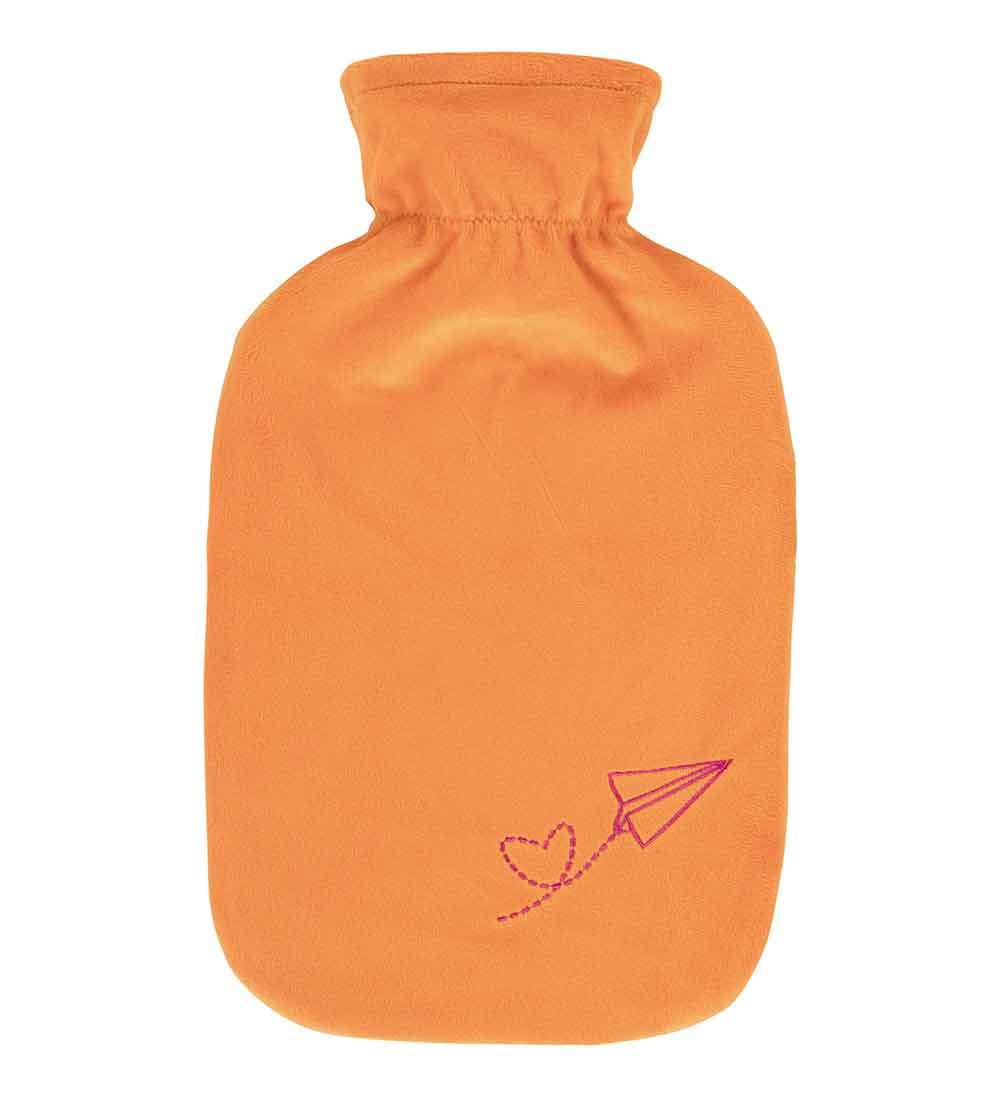 Hearty Orange Hot Water Bottle
