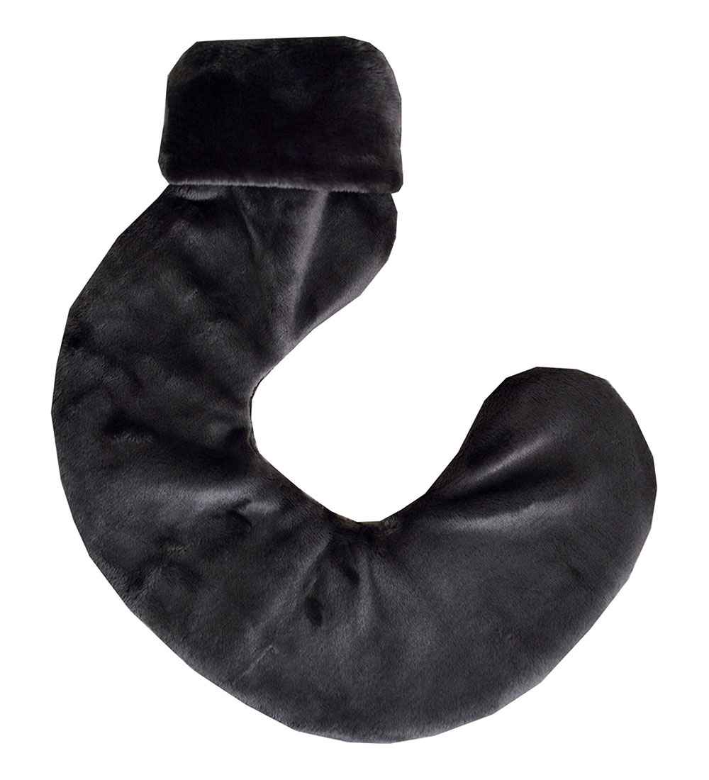 dark grey neck warmer