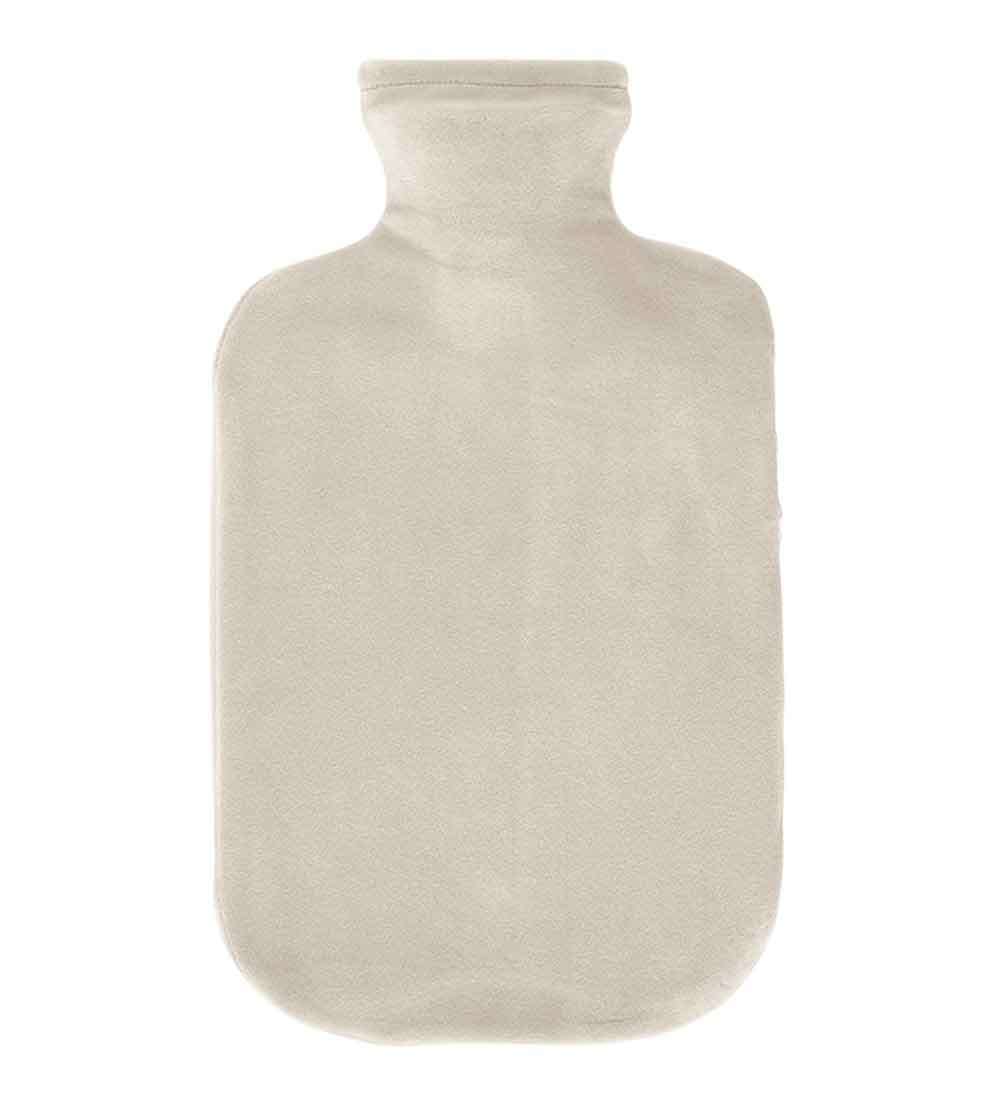 Cream Fleece Hot Water Bottle