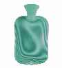 aqua single ribbed latex free hot water bottle