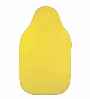 2.0L yellow fleece hot water bottle covers