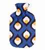 Vintage Teardrops Latex Free Hot Water Bottle