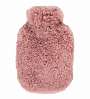 plush blush hot water bottle